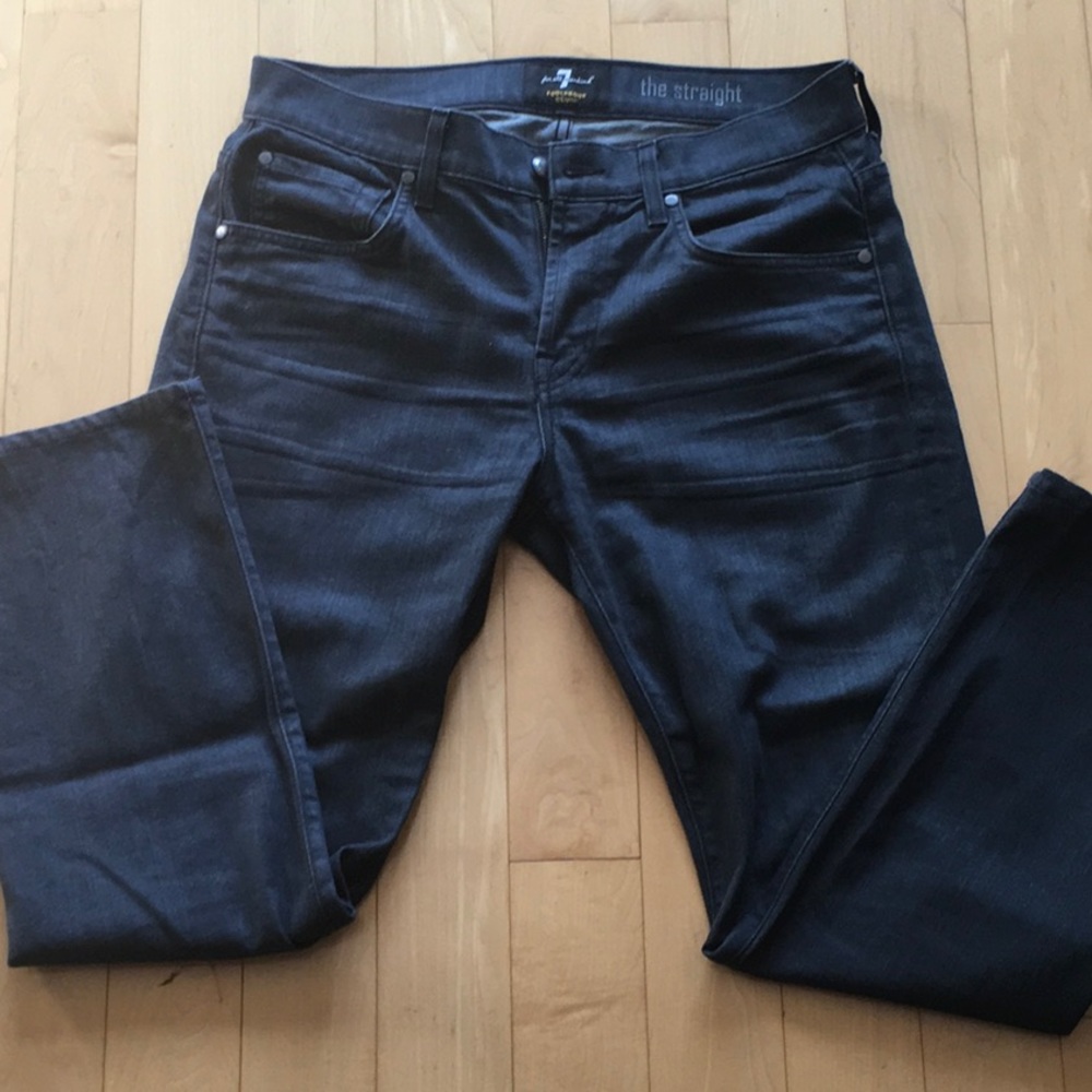 Dark Gray 7 for all mankind jeans